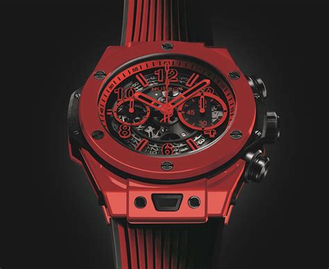 uhr hublot rot keramische k|Hublot Big Bang All red Limited Edition 500 pc Keramik.